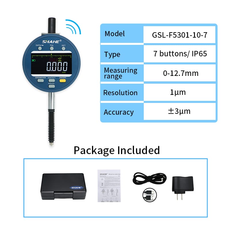 GSL-F5301 IP65无线0.1μm数字指示器