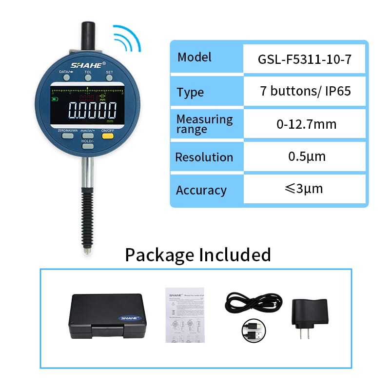 GSL-F5311 IP65无线0.5μm数字指示器