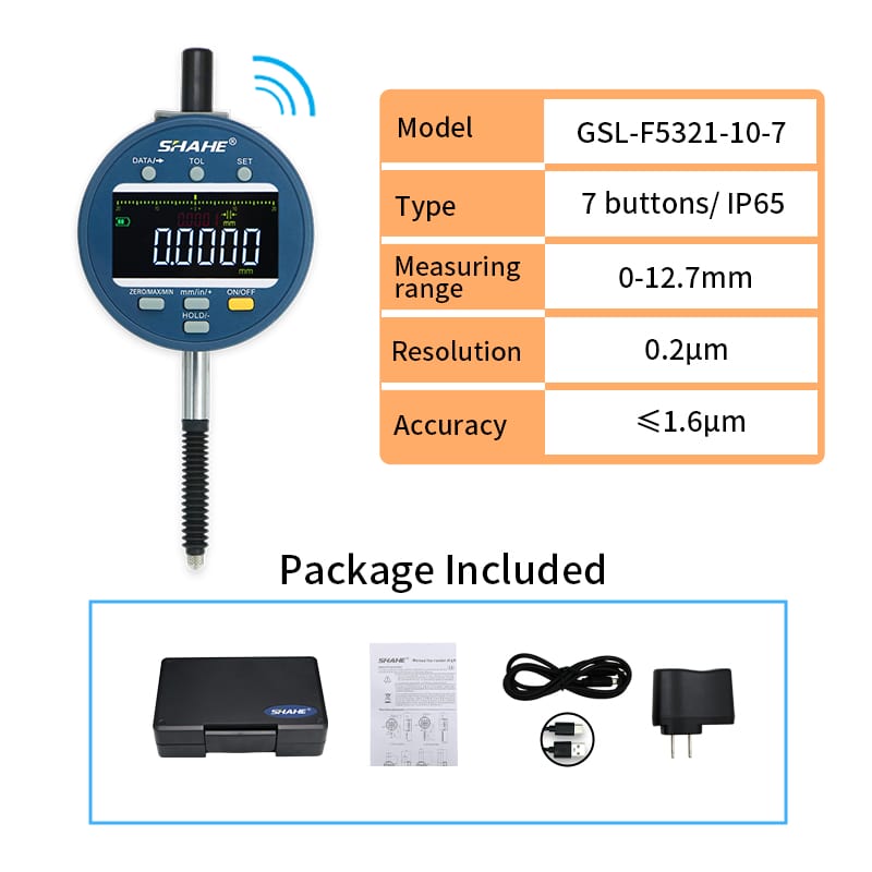 GSL-F5321 IP65无线0.2μm数字指示器